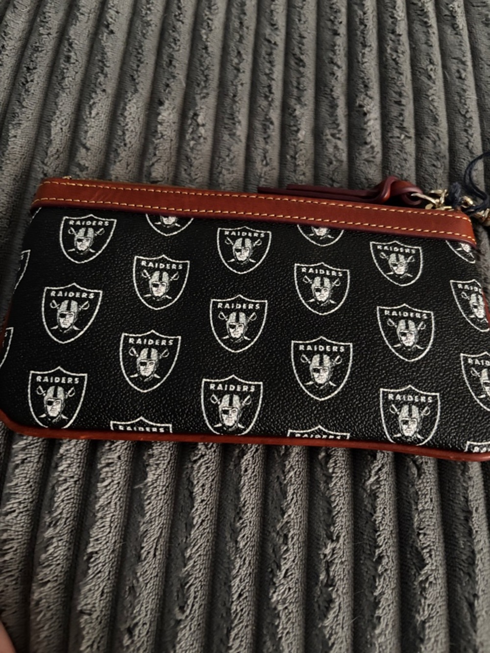 NWT Dooney & Bourke Raiders Wallet - Picture 3 of 7
